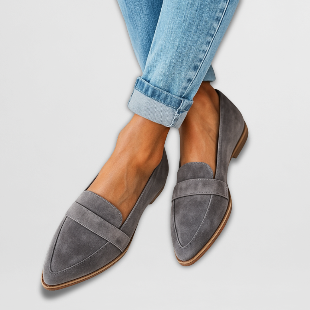 Aubrey – Suede Moccasins
