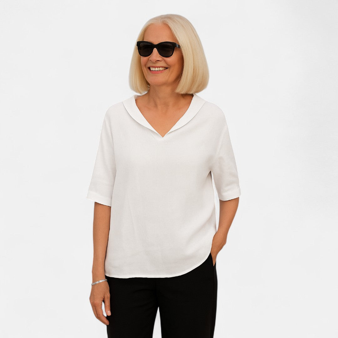 Airy Loose Fit Blouse