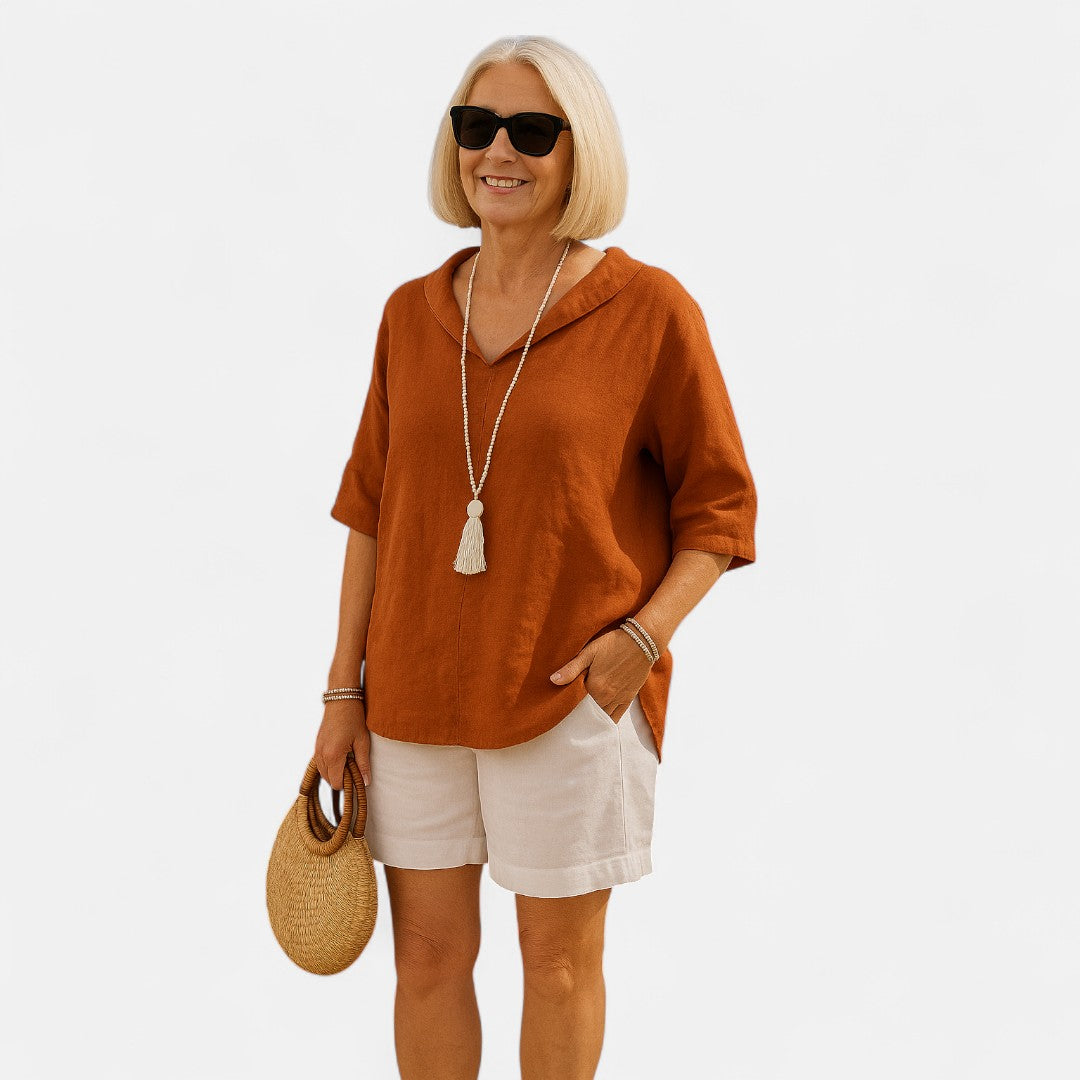 Airy Loose Fit Blouse