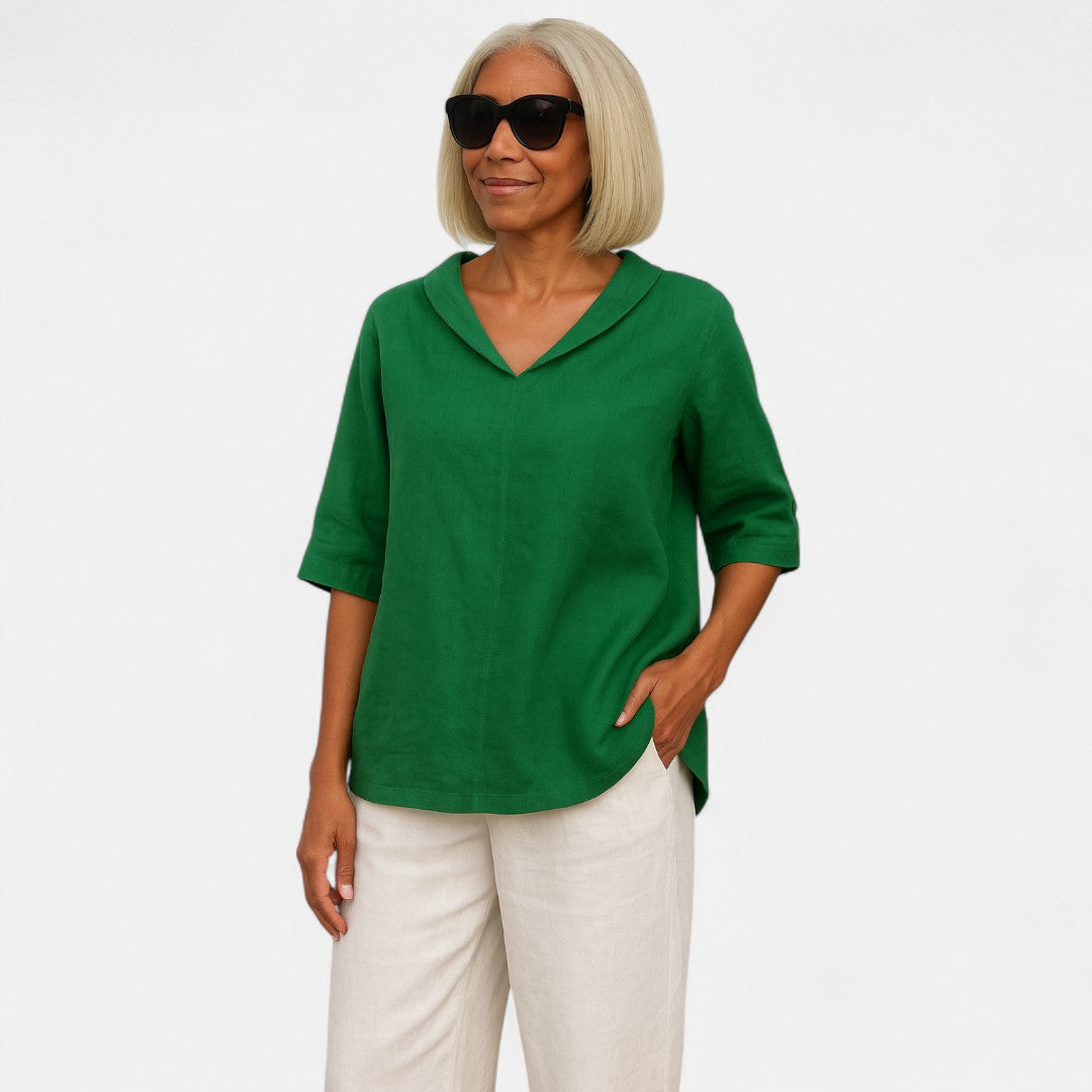Airy Loose Fit Blouse
