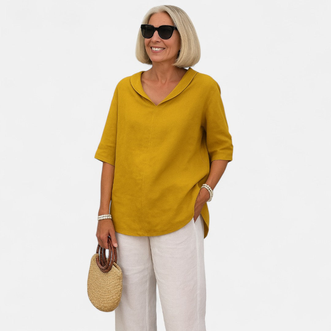 Airy Loose Fit Blouse