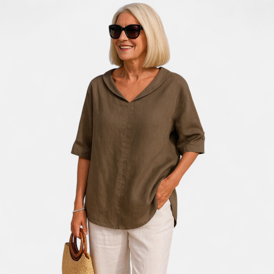Airy Loose Fit Blouse