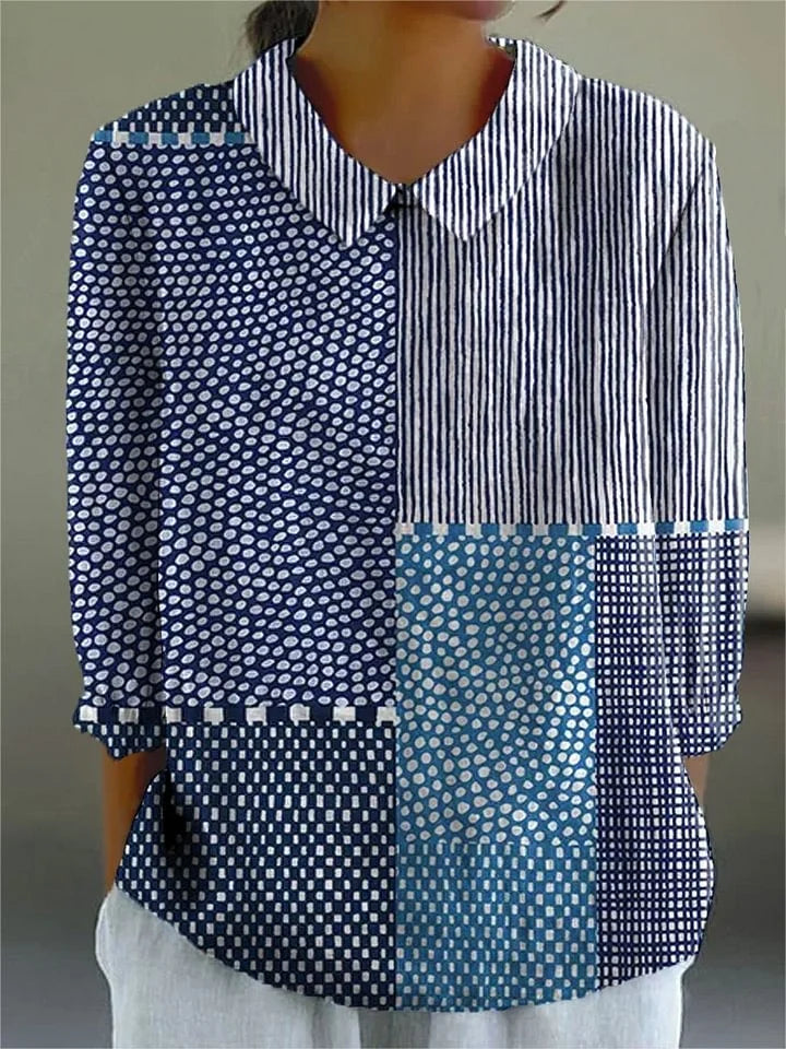Chelsea – Artistic Blouse for Effortless Everyday Flair