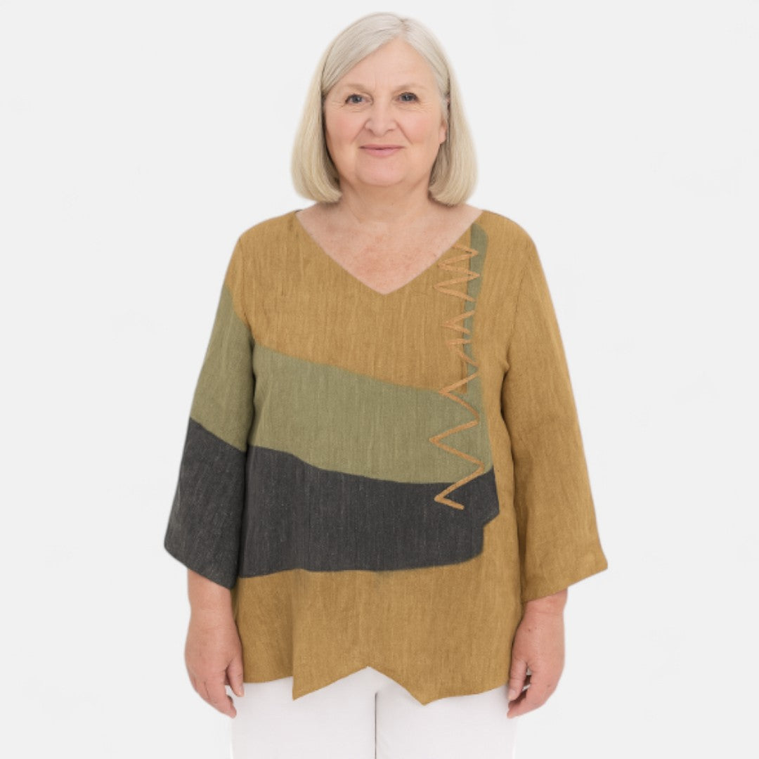 Artistic V-Neck Tunic