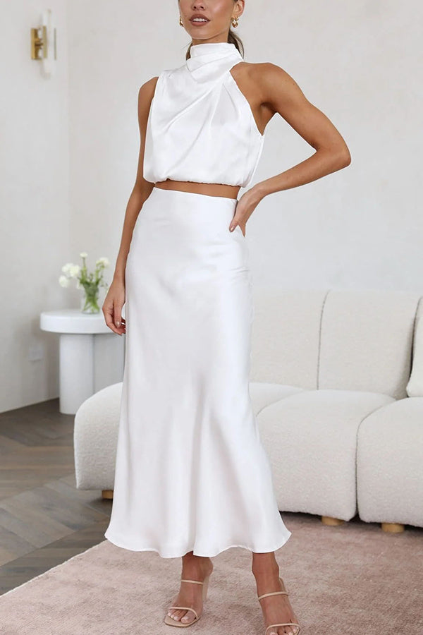 Aisling | Elegant Satin Set