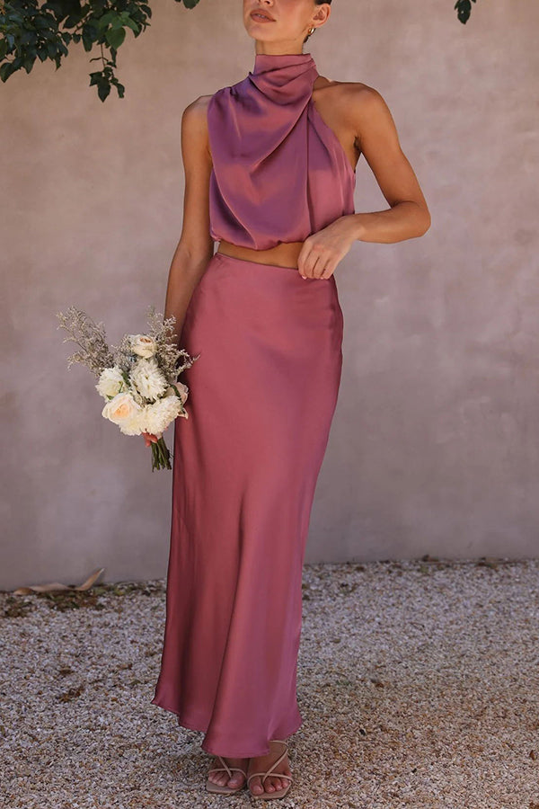 Aisling | Elegant Satin Set