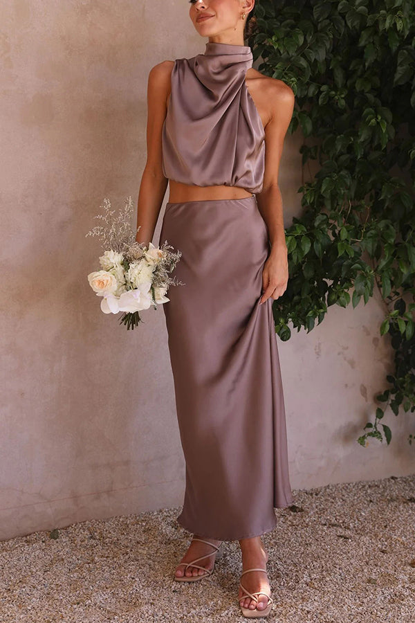 Aisling | Elegant Satin Set