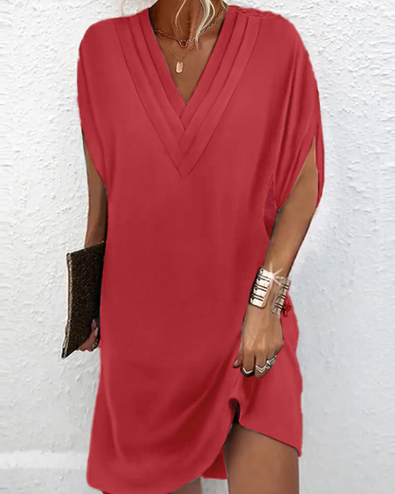 Amelie | Elegant Dress with V-Neck