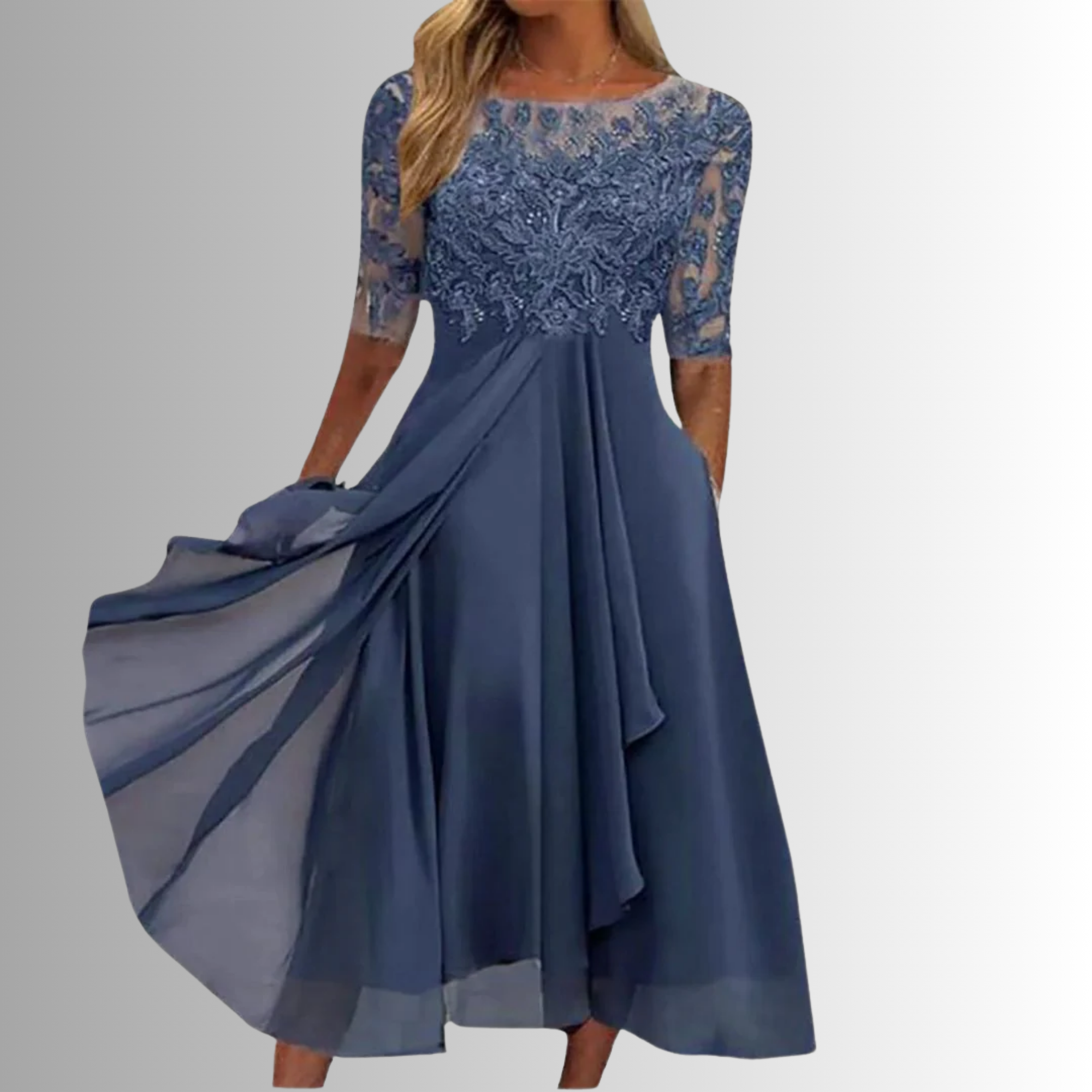Clarrah– Elegant Lace Dress for Special Moments