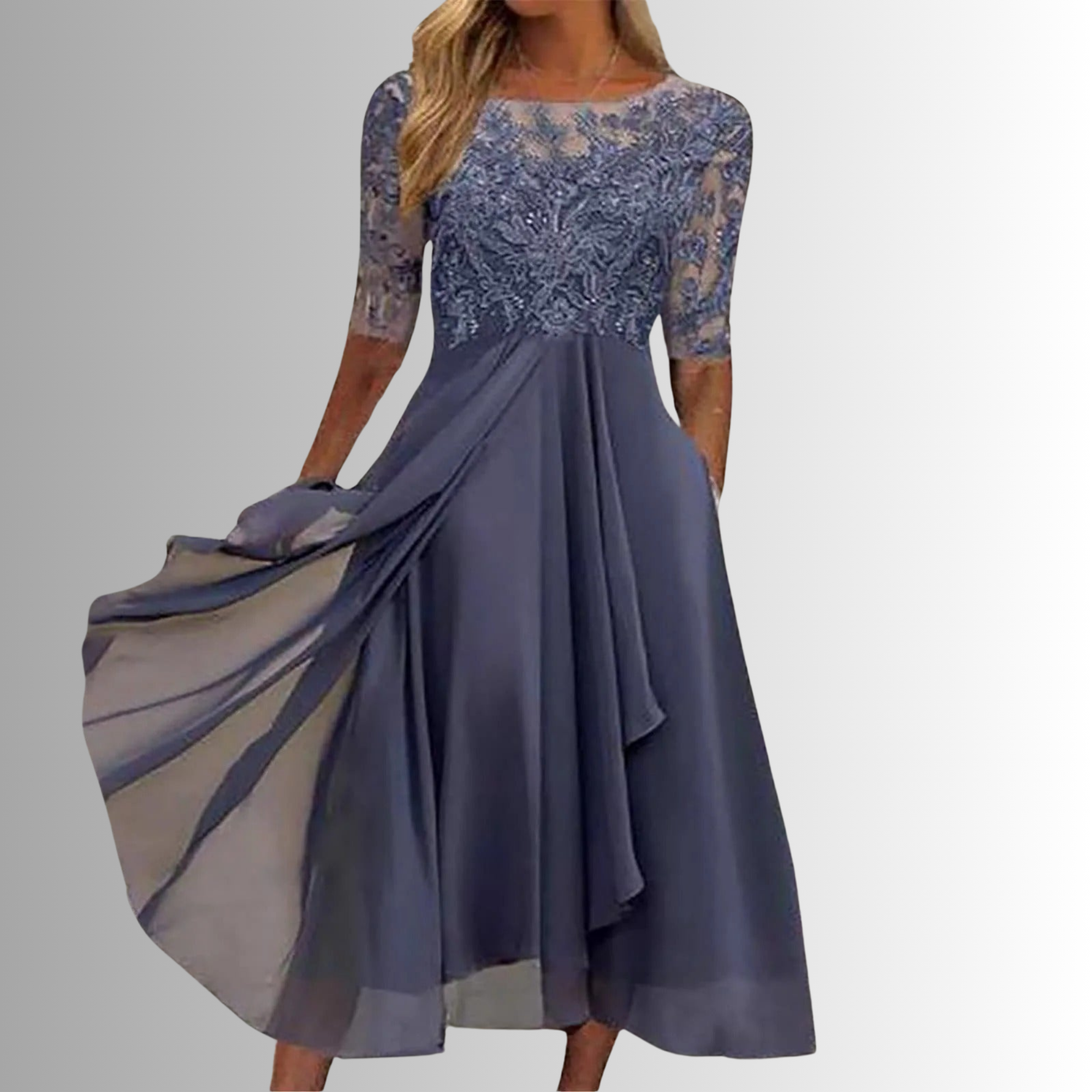 Clarrah– Elegant Lace Dress for Special Moments