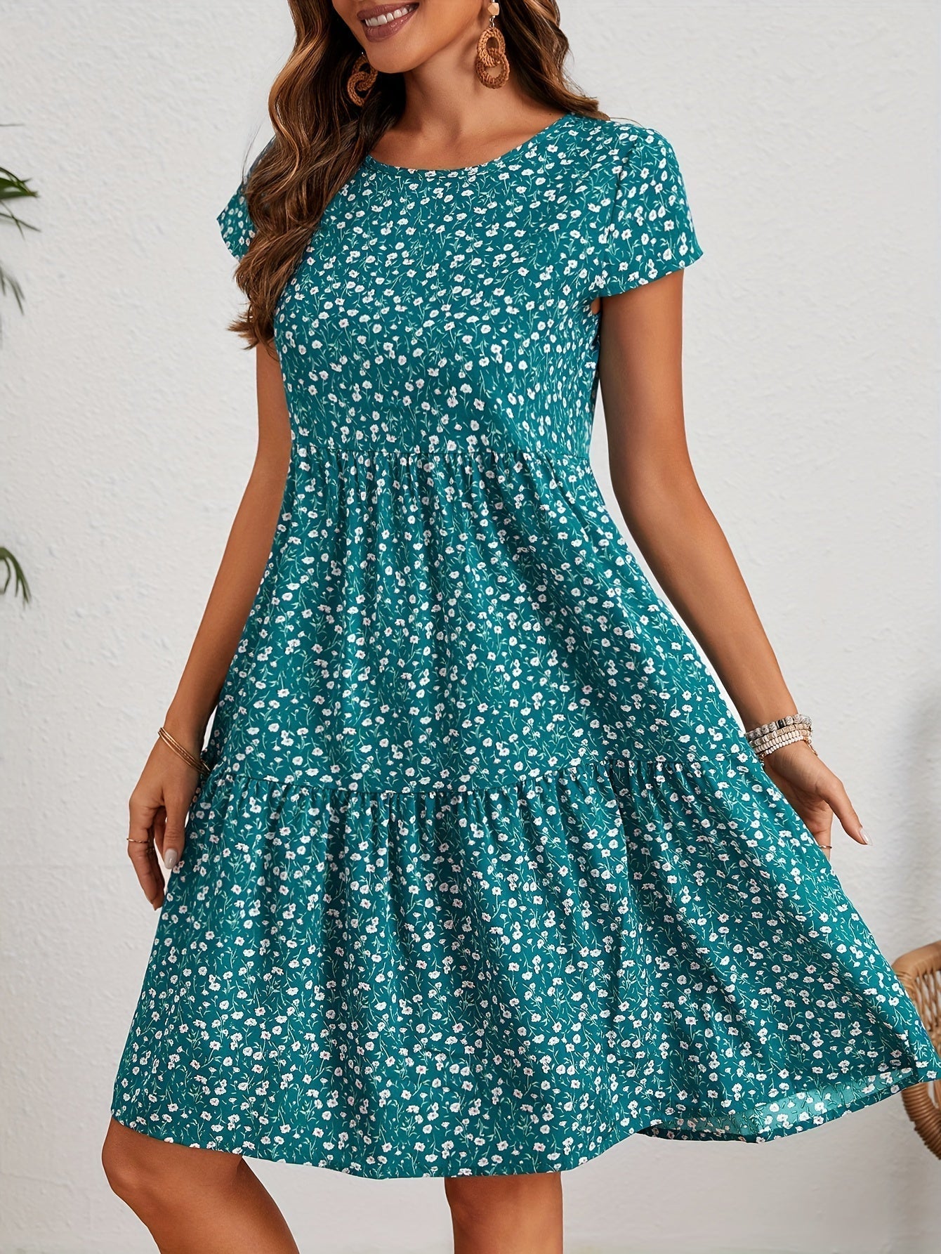 Valeria™ | Vintage Floral Dress