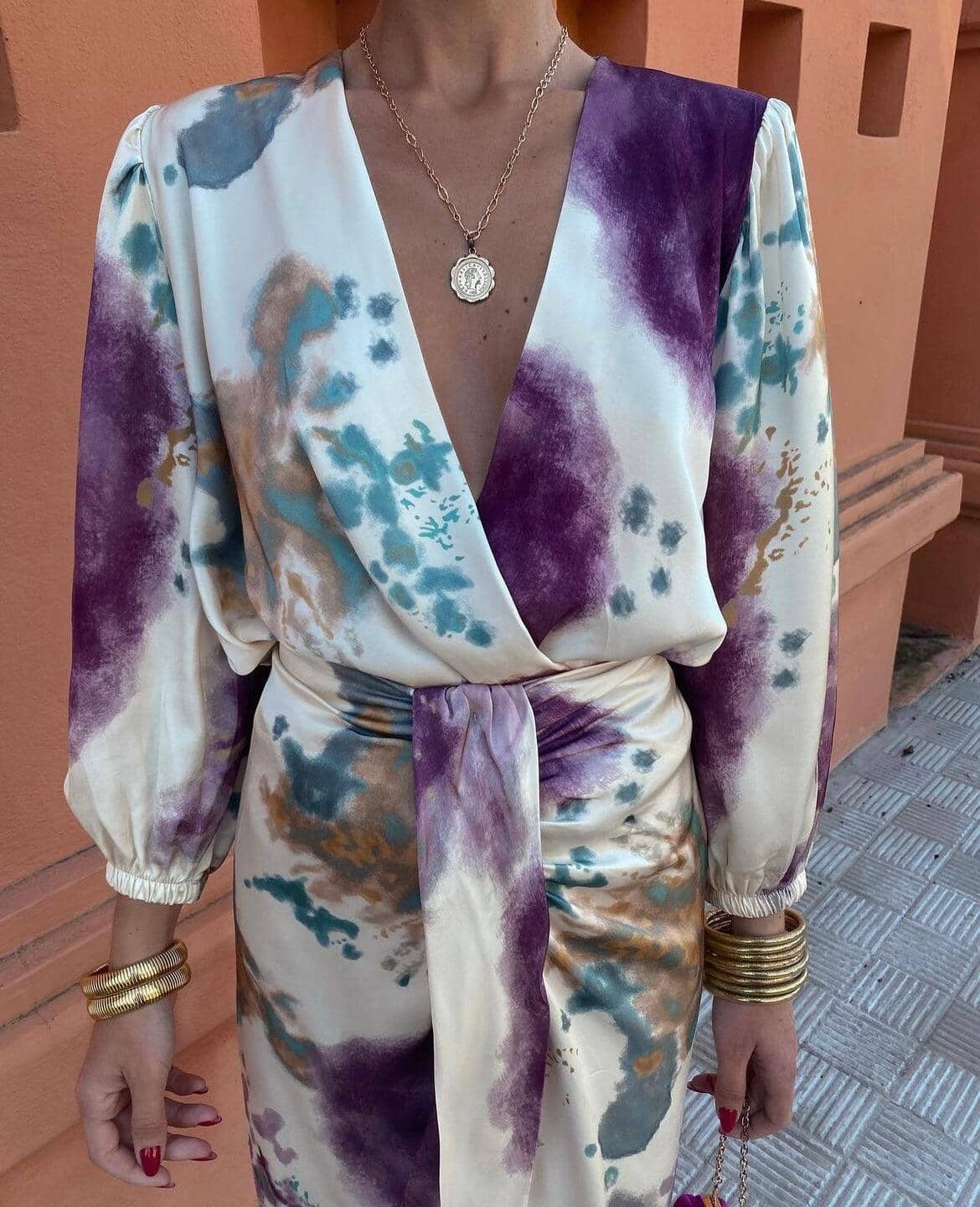 Alice - Chic Patterned Two-Piece Set