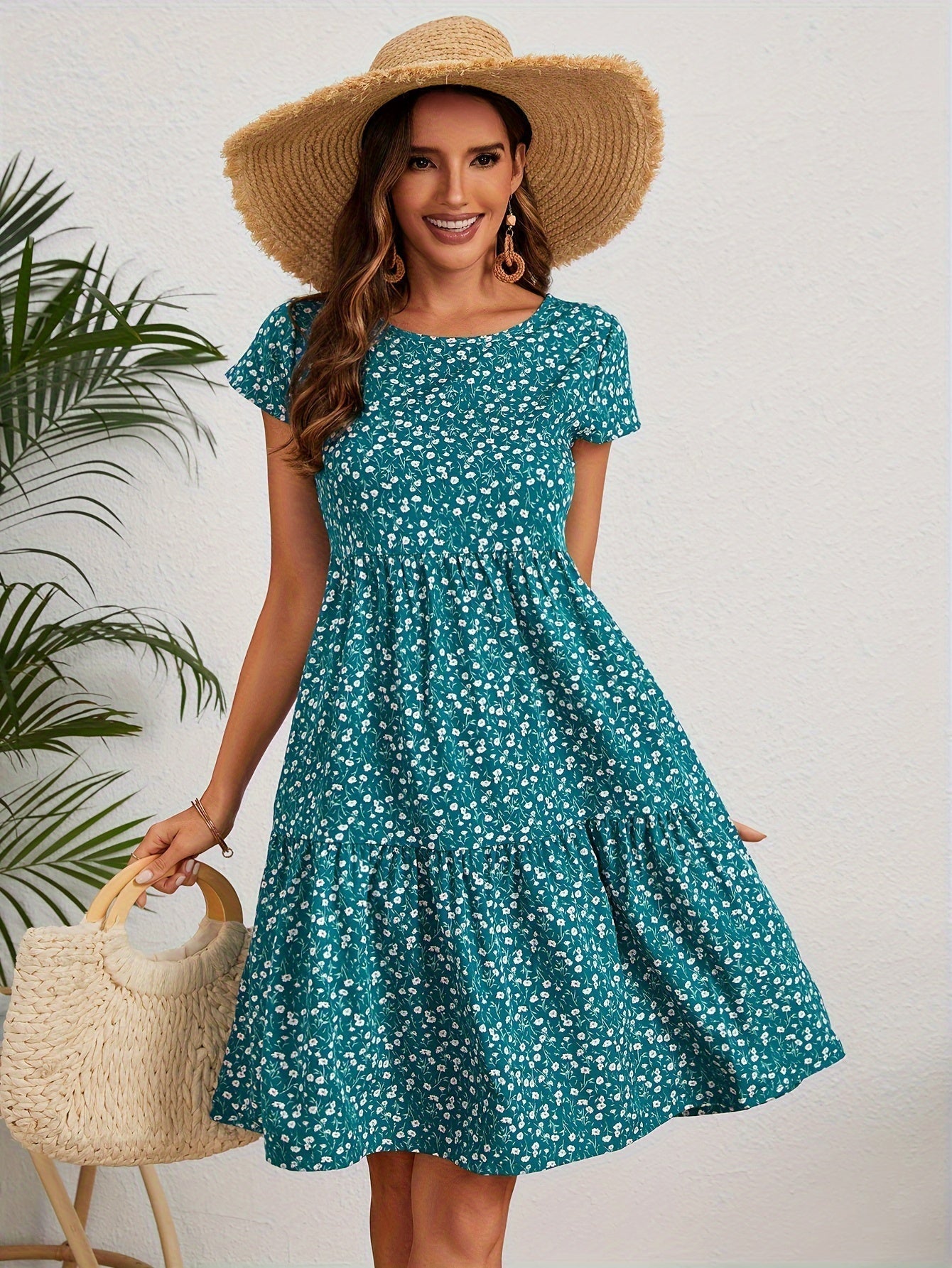 Valeria™ | Vintage Floral Dress