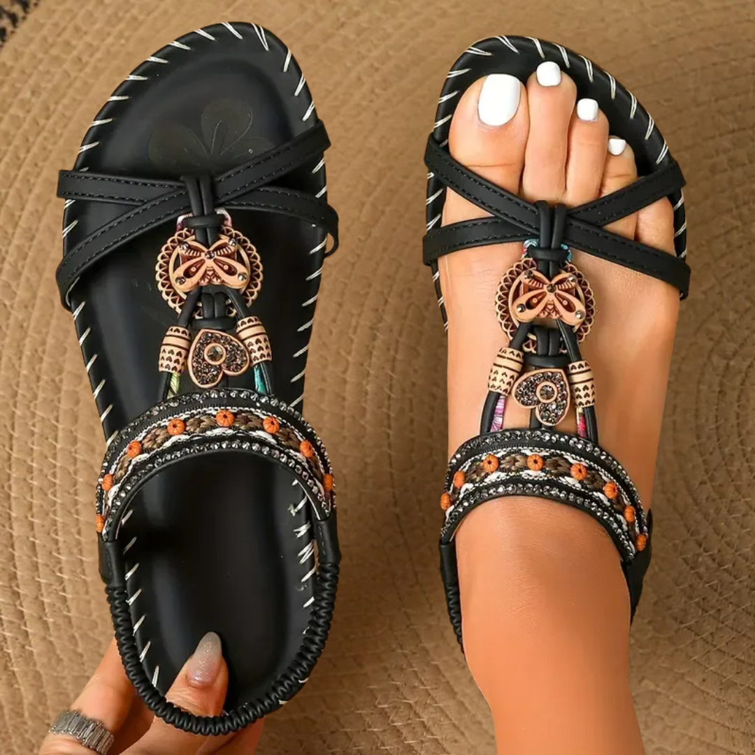 Clarisse – Orthopaedic Ibiza-Style Sandals for All-Day Elegance