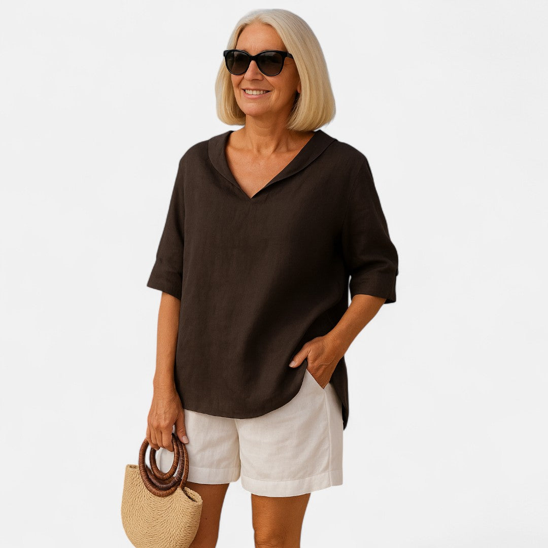 Airy Loose Fit Blouse