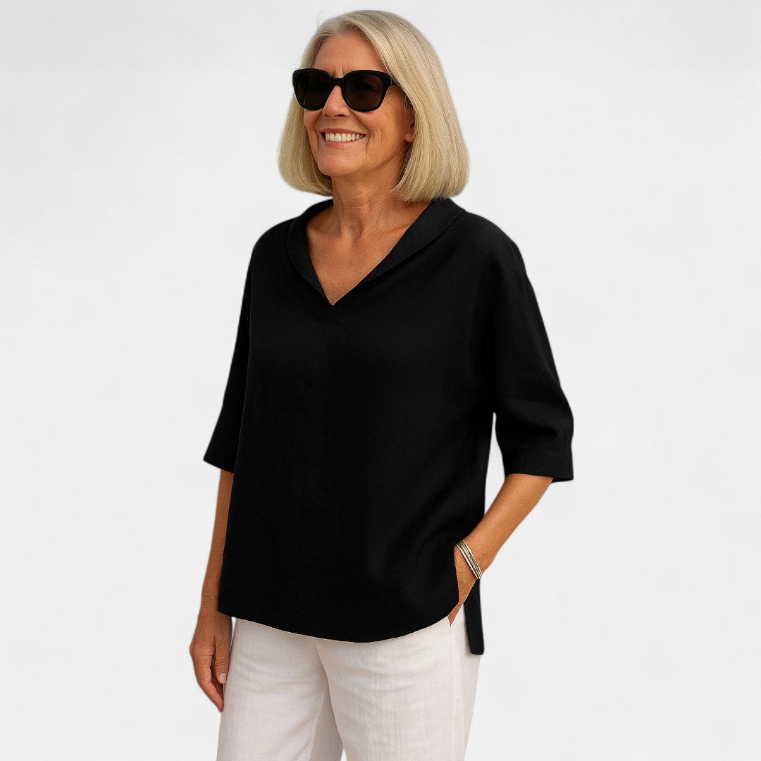 Airy Loose Fit Blouse