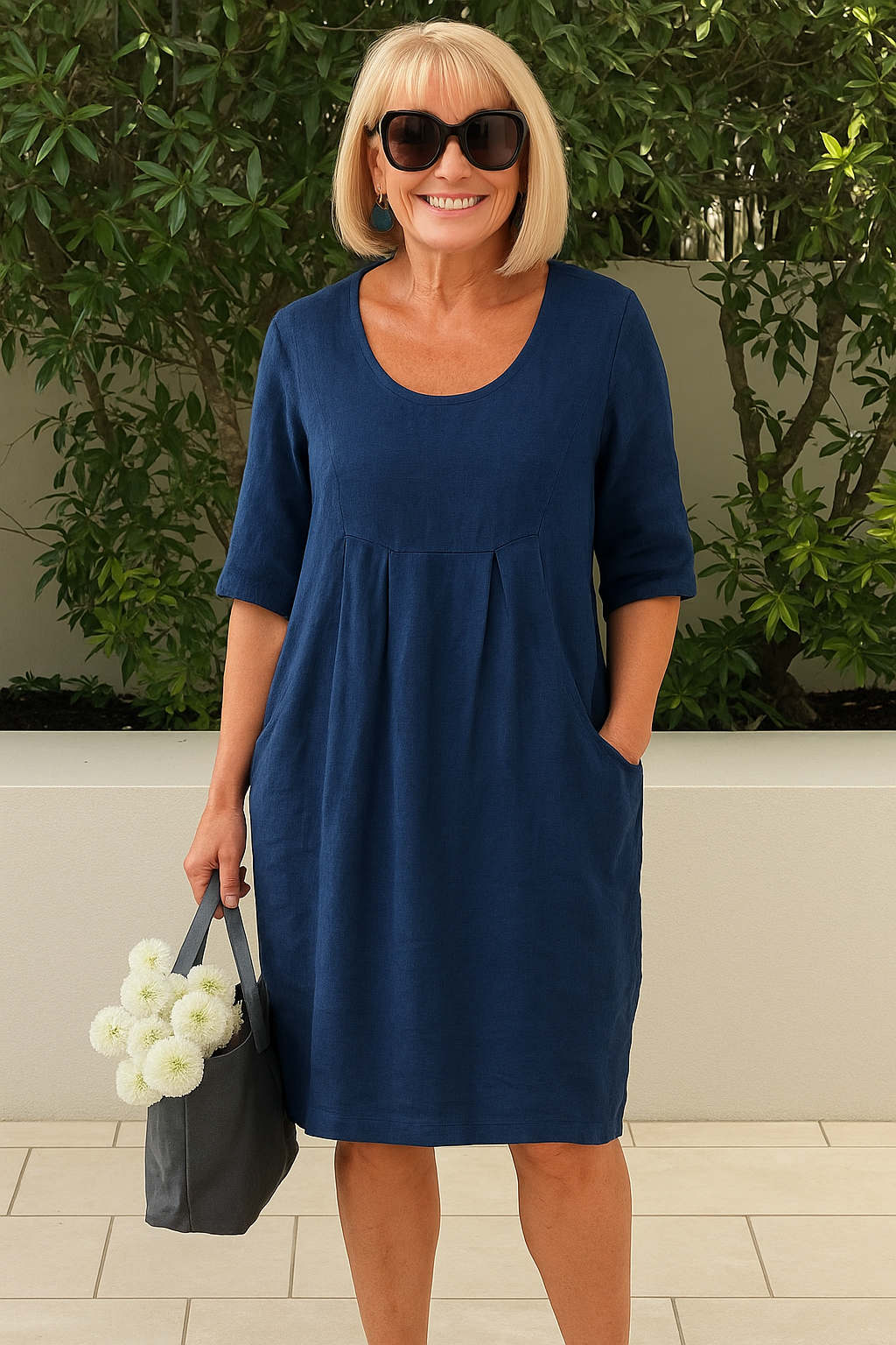 Hannah – Everyday Linen Pocket Dress