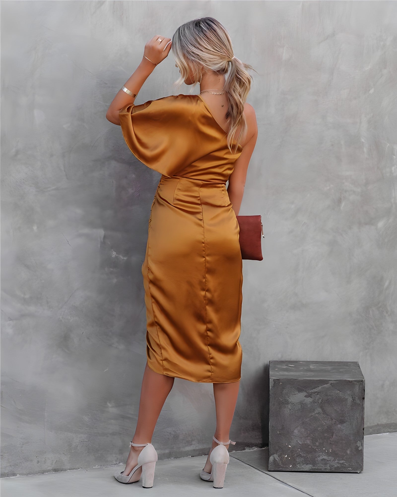 Ella™ - Elegant Silk Party Dress