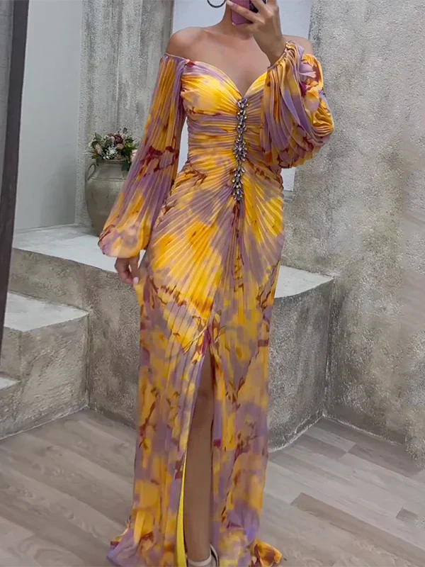 Sara | Elegant Dress with V-Neck