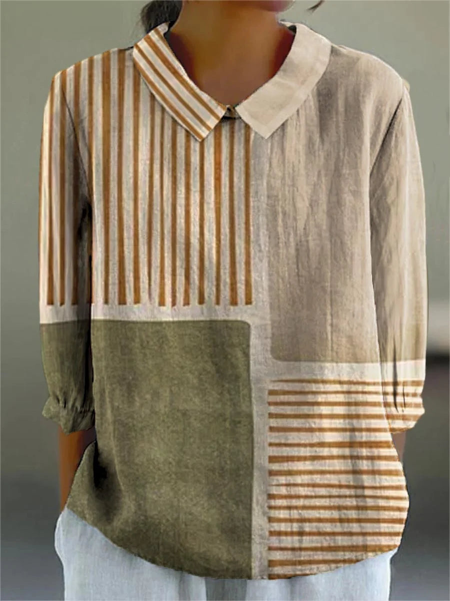 Chelsea – Artistic Blouse for Effortless Everyday Flair