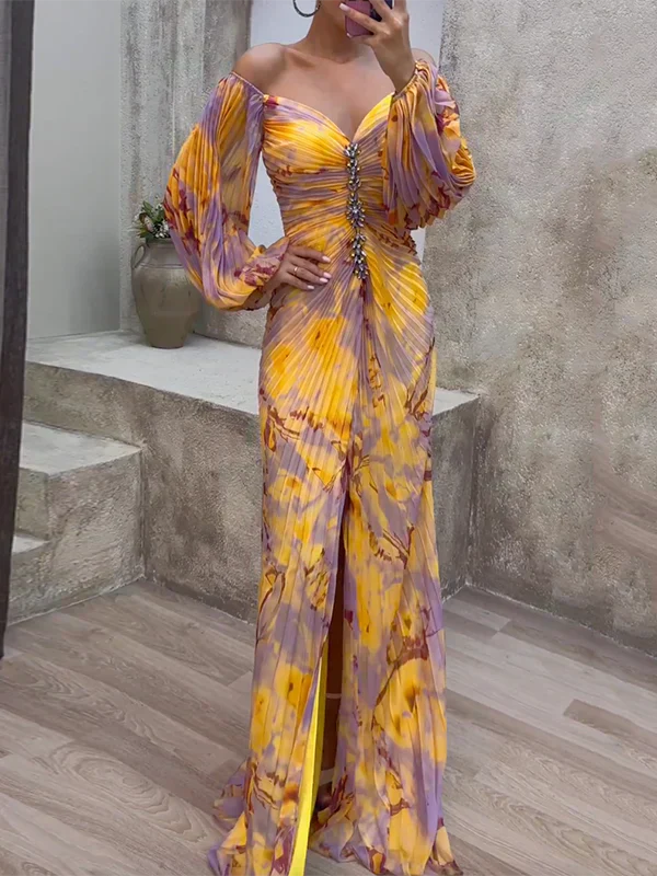 Sara | Elegant Dress with V-Neck