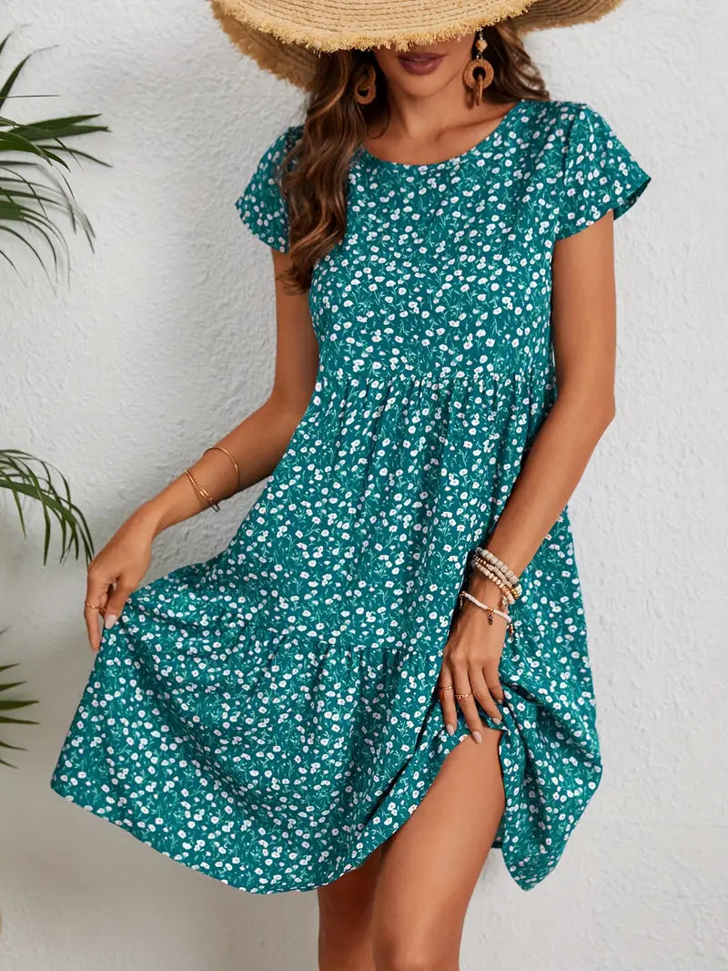 Valeria™ | Vintage Floral Dress