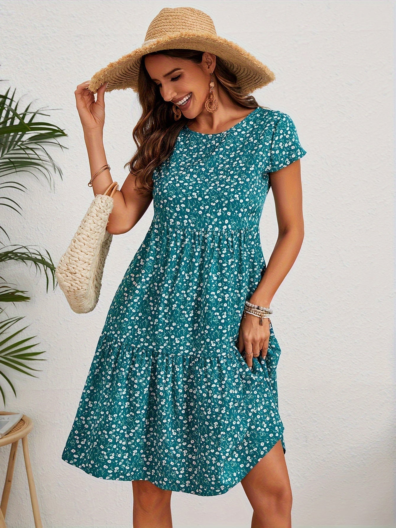 Valeria™ | Vintage Floral Dress