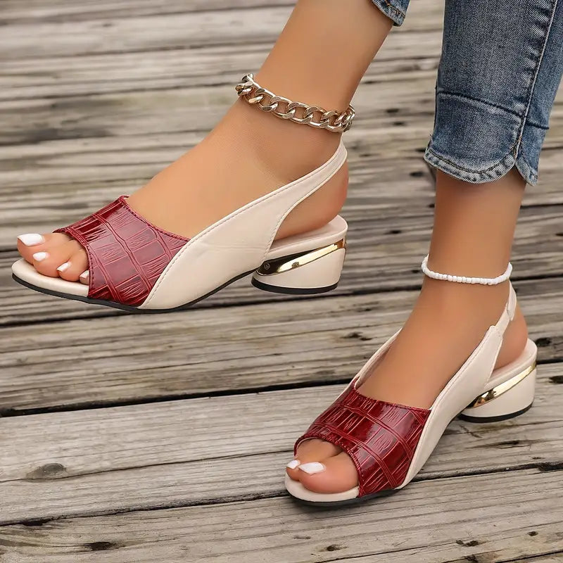 Shaina – Leather Comfort Sandals for Effortless Elegance