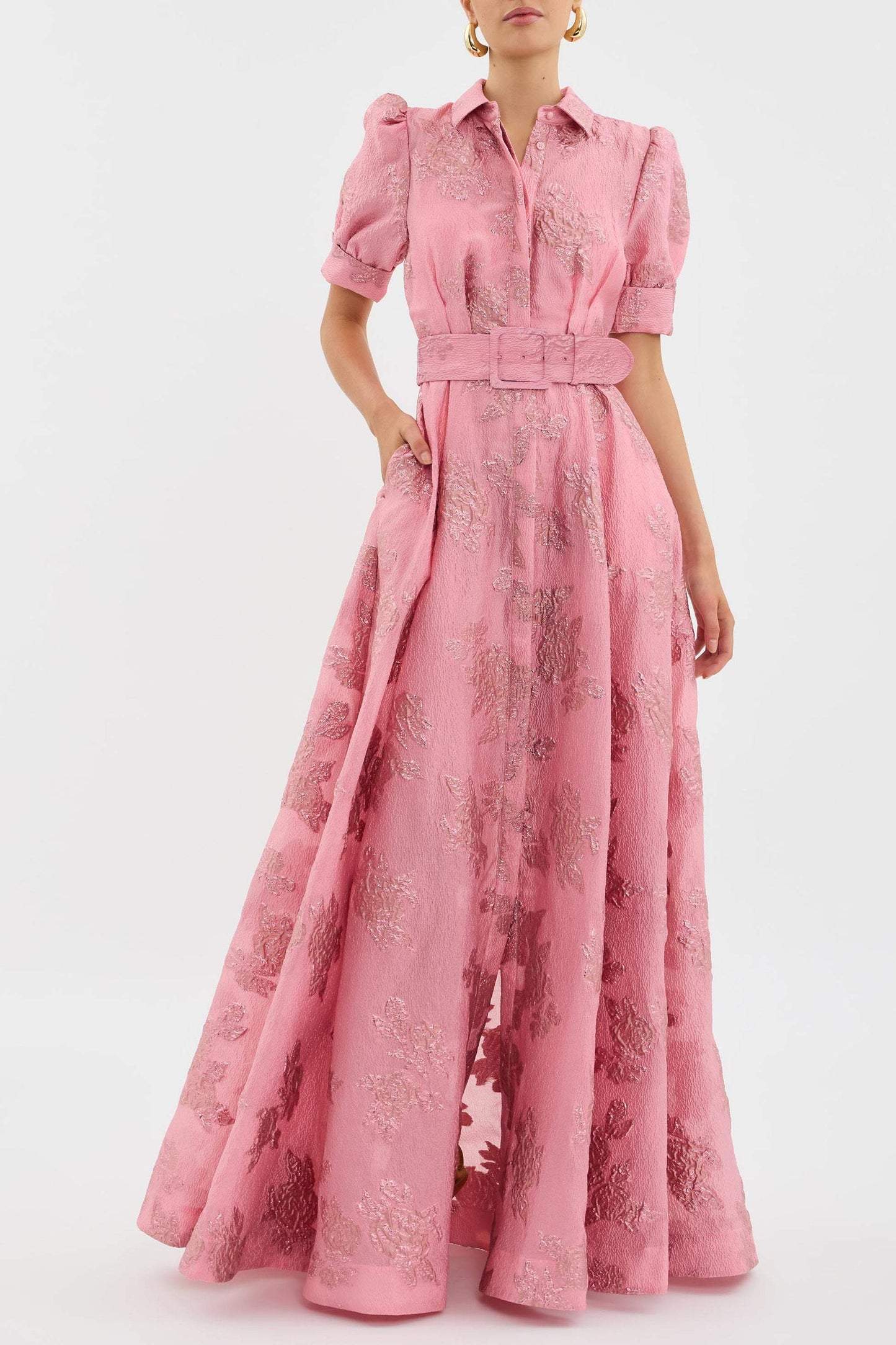 Anabella - Short Puff Sleeve Dress
