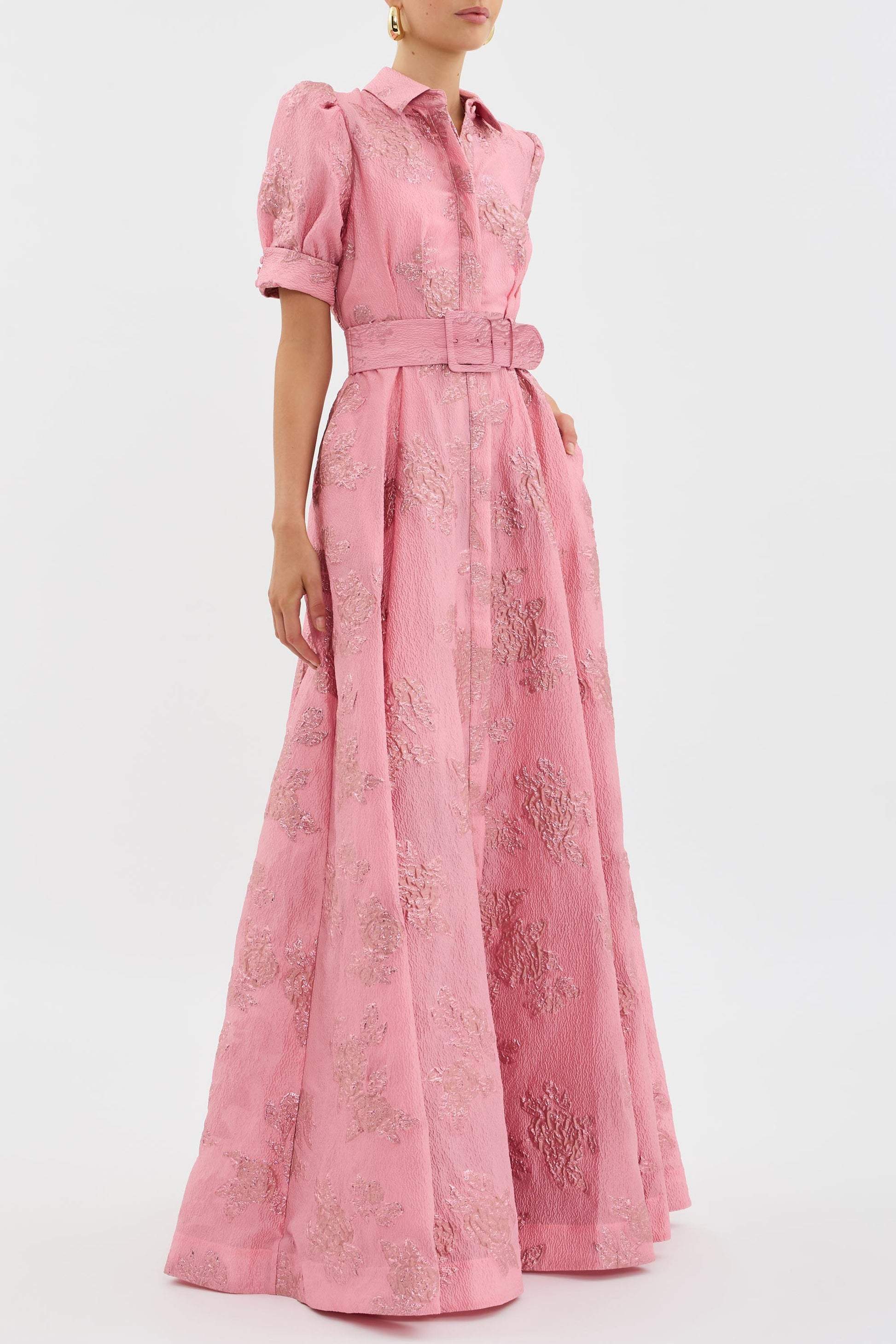 Anabella - Short Puff Sleeve Dress