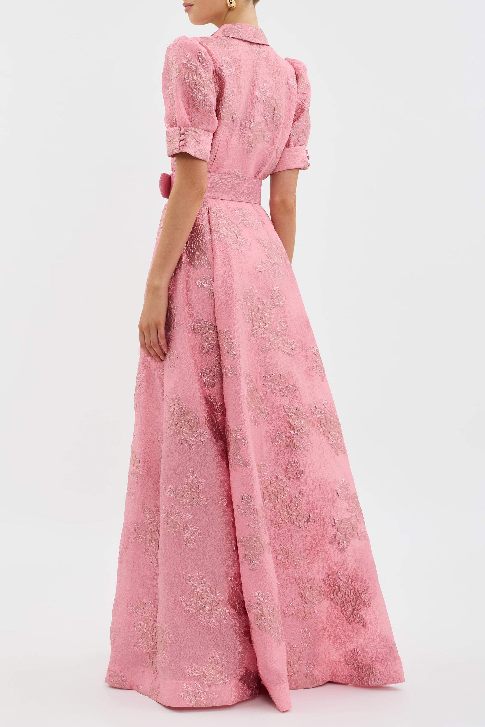Anabella - Short Puff Sleeve Dress