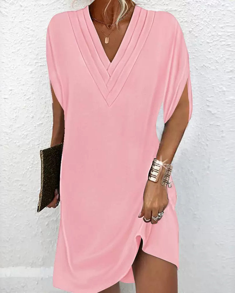 Amelie | Elegant Dress with V-Neck
