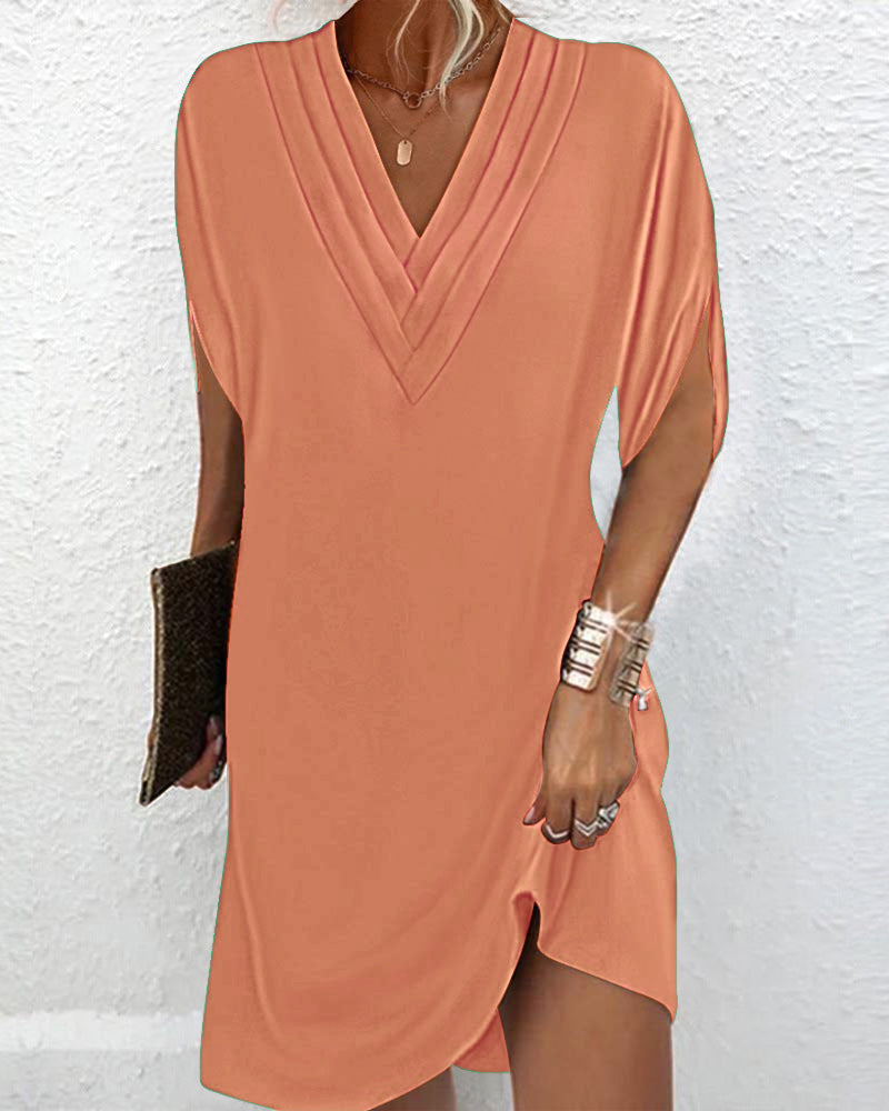 Amelie | Elegant Dress with V-Neck